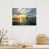 鍵ウエストサンセット ポスター (キッチン)