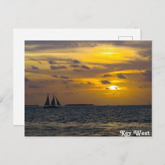 鍵ウエストサンセット ポストカード (正面/裏面)