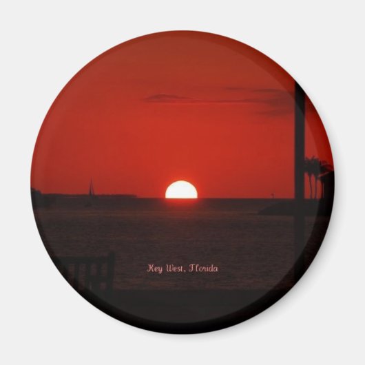 鍵ウエストサンセット マグネット (正面)