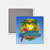 鍵ウエストサンセット マグネット (正面/裏面)