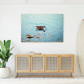 鍵ウエストショアバード海シーンフロリダ鍵 キャンバスプリント