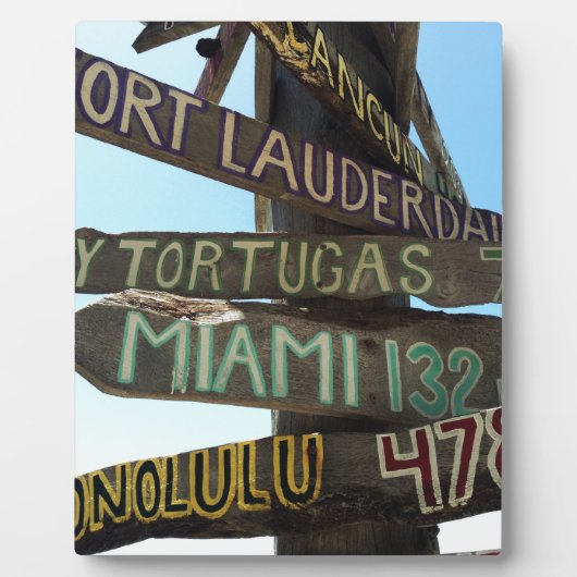 鍵ウエストシンボルや象徴 フォトプラーク (正面)