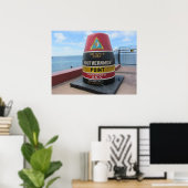 鍵ウエストヒストリックサザンポイントブイ ポスター (ホームオフィス)