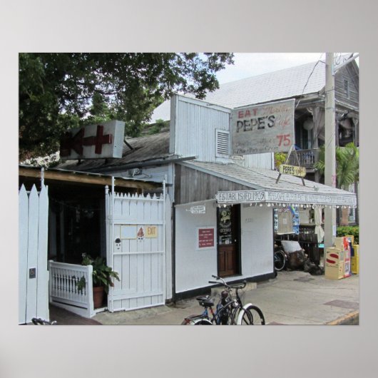 鍵ウエストヒストリックペスカフェ ポスター (正面)