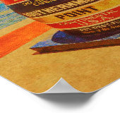 鍵ウエストフロリダサンセットバケーションデミディーズヴィンテージ ポスター (角)