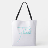 鍵ウエストフロリダピンクコンチシェル トートバッグ (裏面)