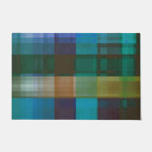 鍵ウエストプレイド ドアマット (正面)