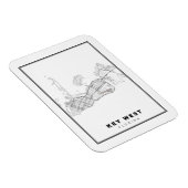 鍵ウエストマップ マグネット (右側)