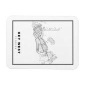 鍵ウエストマップ マグネット (横)