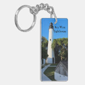 鍵ウエストライトハウスフロリダキーチェーン キーホルダー (正面左)