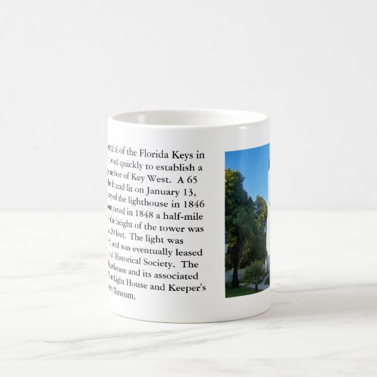 鍵ウエストライトハウスフロリダマグ コーヒーマグカップ (中央)