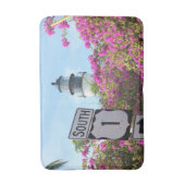 鍵ウエストライトハウス，フロリダ バスマット (正面縦)