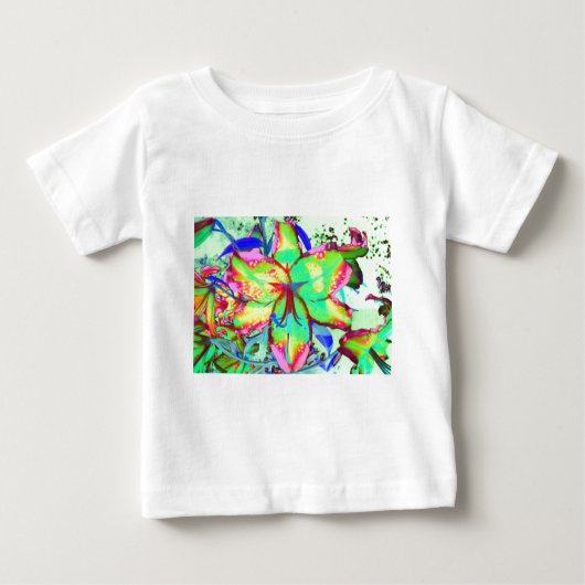 鍵ウエストリリー ベビーTシャツ (正面)
