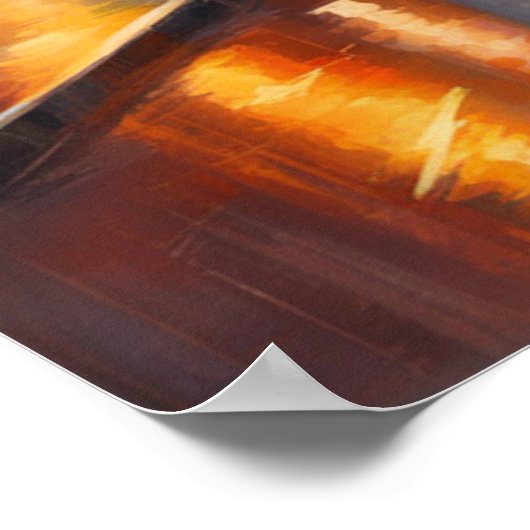 鍵ウエストレイン – 4 - ポスター (角)