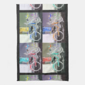 鍵ウエスト自転車 キッチンタオル (縦)