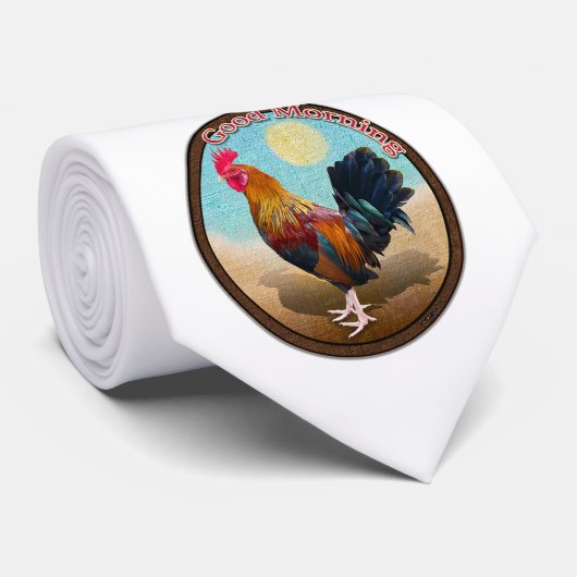 鍵ウエスト – ジプシーロスターグッドモーニングヴィンテージ楕円 ネクタイ (ロール)