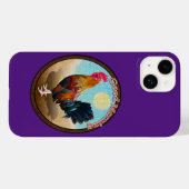 鍵ウエスト – ジプシーロスターグッドモーニングヴィンテージ楕円 Case-Mate iPhoneケース (裏面 (横))