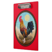 鍵ウエスト – ジプシーロスターヴィンテージ楕円 クリップボード (左)