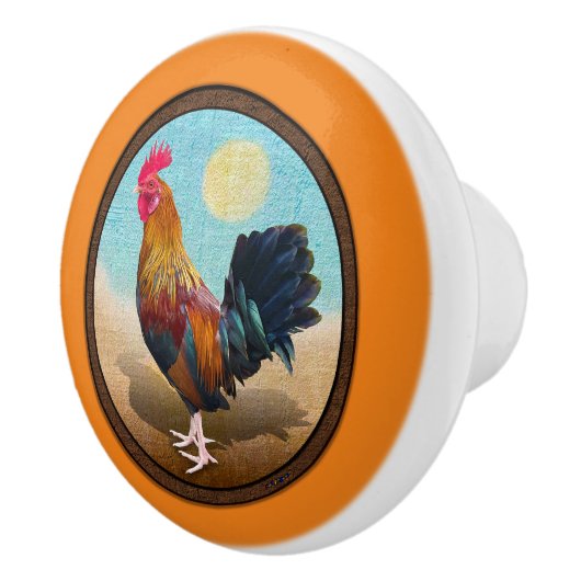 鍵ウエスト – ジプシーロスターヴィンテージ楕円 セラミックノブ (右)