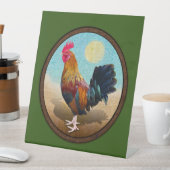 鍵ウエスト – ジプシーロスターヴィンテージ楕円 台座サイン (インサイチュ)