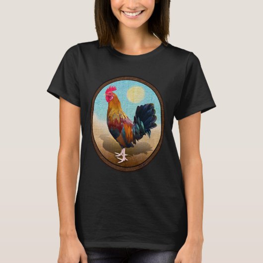 鍵ウエスト – ジプシーロスターヴィンテージ楕円 Tシャツ (正面)