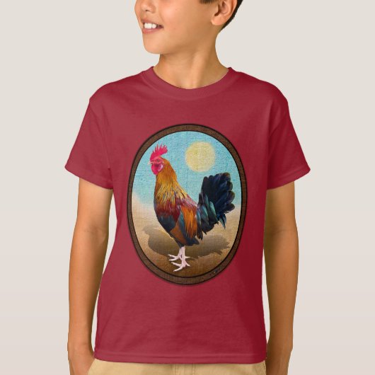 鍵ウエスト – ジプシーロスターヴィンテージ楕円 Tシャツ (正面)