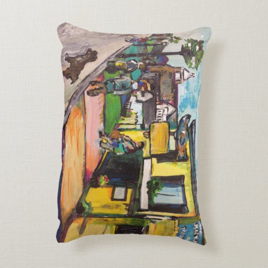 鍵ウ絵画エスト アクセントクッション (裏面(縦))