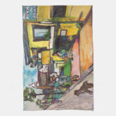 鍵ウ絵画エスト キッチンタオル (縦)