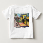 鍵ウ絵画エスト ベビーTシャツ (裏面)