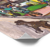 鍵ウ絵画エスト ポスター (角)