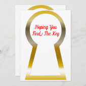 鍵クリスマスカード シーズンカード (正面/裏面)