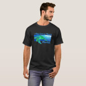 鍵コロニービーチフロリダスイミングシーカメ Tシャツ (正面フル)