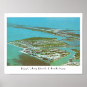 鍵コロニービーチヴィンテージ1970s ポスター (正面)