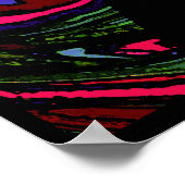 鍵サイケデリック穴～プリント ポスター (角)