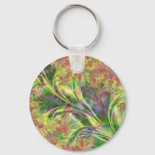 鍵サイケデリック鎖 キーホルダー (正面)