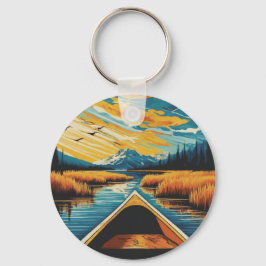 鍵ズトゥレイクキャビン小屋 キーホルダー