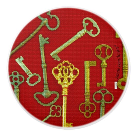 鍵セラミックノブ セラミックノブ (正面)