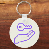 鍵チャンデザイン キーホルダー (裏面)