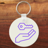 鍵チャンデザイン キーホルダー (正面)