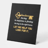 鍵トゥーユニューハウス 台座サイン (正面)