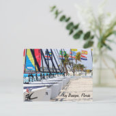 鍵ビスケイン，フロリダ ポストカード (スタンド正面)