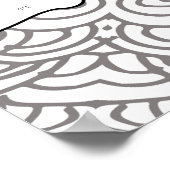 鍵フランスの動詞コンジュゲート ポスター (角)