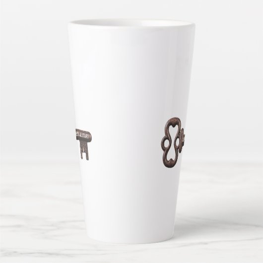 鍵マググ カフェラテマグ (正面)