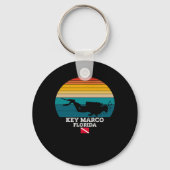 鍵マルコUSアイランドダイビング キーホルダー (正面)