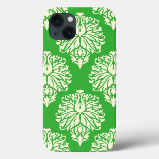 鍵ライムサザンコテージダマスク Case-Mate iPhoneケース (裏面)