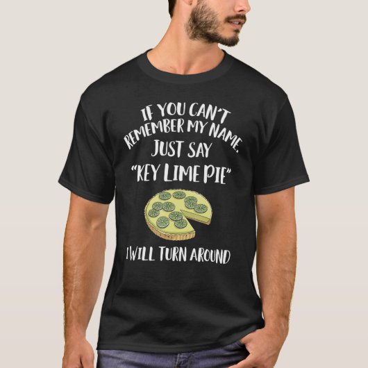 鍵ライムパイアパレルパイ素晴らしズデザイン Tシャツ (正面)