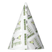 鍵ライムパイマルティーニカクテルレシピアート パーティーハット (裏面)