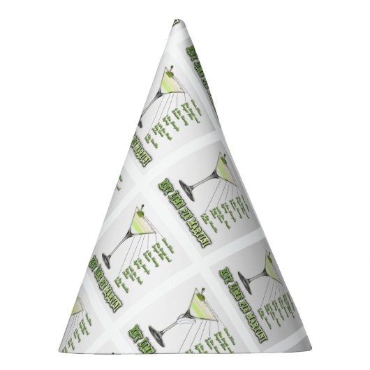 鍵ライムパイマルティーニカクテルレシピアート パーティーハット (右)