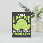 鍵ライムパイラバーギフトforデザートグルメ ポストカード (スタンド正面)