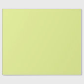 鍵ライム無地の色 ラッピングペーパー (フラット)